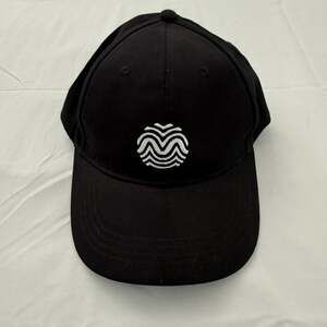 Rythm Cannabis Find Your Rythm Black Baseball Cap Hat Blue Undervisor